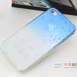 原装正品苹果4手机套iPhone 4 4S立体雨滴 保护外壳 透明手机壳