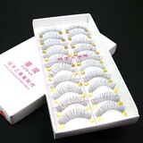 彩妆MSQ/魅丝蔻 透明无痕交叉假睫毛叉7自然假睫毛一盒 假睫毛
