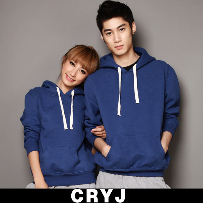 限时68元 潮人依家 嘻哈卫衣男装情侣装厚棉刷毛连帽卫衣外套