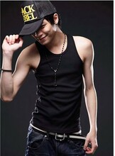 Still Homme2012春夏新款 男士韩版修身打的背心 男休闲背心9.9元