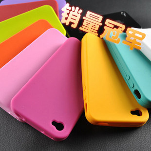 新款 聪明豆 IPHONE4手机壳 苹果4手机套  硅胶套 4s外壳 限量