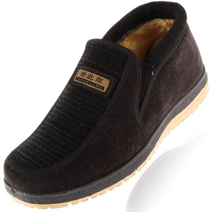  老北京布鞋 老北京棉鞋 男款加厚休闲布鞋 布棉鞋 低帮牛筋底男鞋