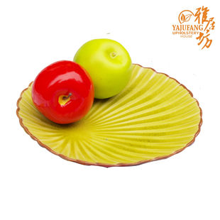Agile square enamel plate large creative fashion plate ceramic fruit bowl candy dish special offer clearance