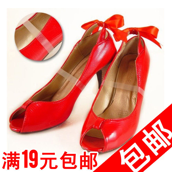 满19元包邮 透明 隐形束鞋带/鞋束带 防止高跟鞋/单鞋过大不跟脚