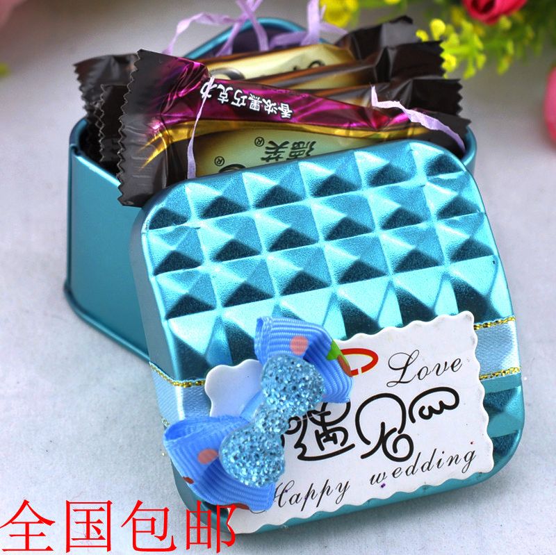 新品特价 创意马口铁盒 喜糖包装盒 婚庆用品 方形 喜糖盒子 新品特价 创意马口铁盒 喜糖包装盒 婚庆用品 方形 喜糖盒子