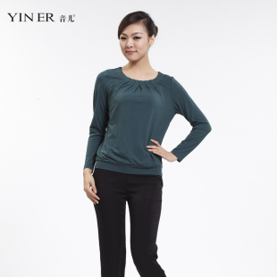 <span class=H>YINER</span>音儿影儿 专柜正品秋新黑绿灰三色优雅<span class=H>针织</span><span class=H>衫</span>89360280包邮