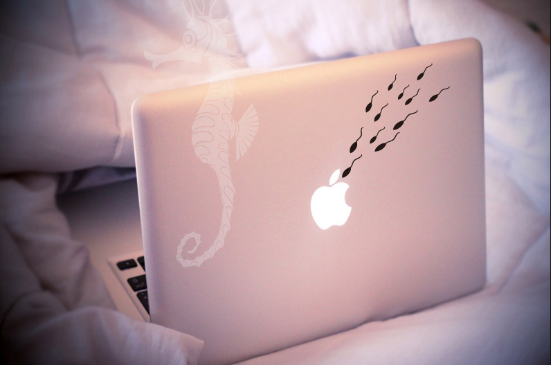 精子入侵 MACBOOK pro air 苹果笔记本电脑贴纸 苹果Pad mini贴纸在类目 3C数码配件, 笔记本电脑配件, 笔记本炫彩贴中 - 来自Buy2taobao.com提供专业的淘宝代购服务