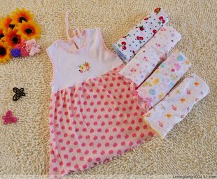  特价女童裙子宝宝纯棉公主裙背心裙婴儿超短裙连衣裙夏装儿童