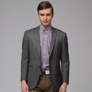  罗蒙 正品 男士 商务休闲修身 西装 #3F1