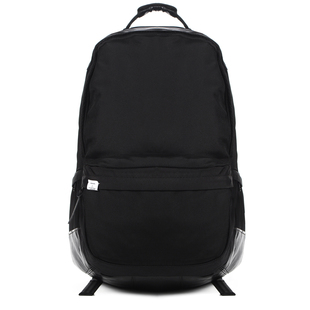  新款特价男女中学生书包电脑背包双肩包简单时尚纯黑色运动休闲包