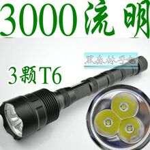 3XML-T6 LED������ǿ���ֵ�Ͳ���Զ�仧�����18650