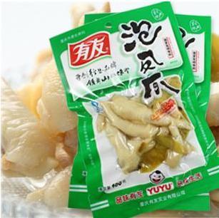 舌尖上的中国之重庆有友泡椒凤爪/泡椒鸡爪/山椒凤爪100g克