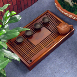 冠艺 茶具 实木茶盘 茶托 功夫茶具 柯木茶盘 特价 包邮