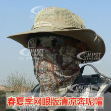 营地户外 美式奔尼帽圆边帽 户外遮阳帽子 渔夫帽 量大可批发特价