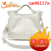 淘品牌〓麦包包※DUDU〓包邮10新品时尚牛皮手提斜挎女包两用包