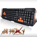 特价包邮 黑爵 战神X1 有线 游戏 键盘 CF 笔记本 电脑 USB接口