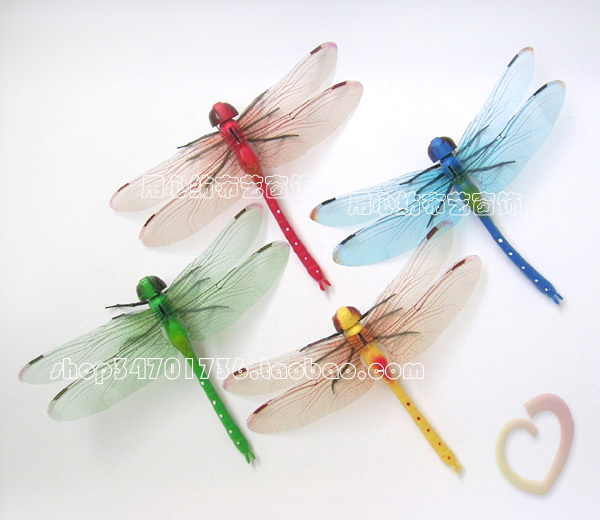 Jewelry*Simulation Dragonfly 4 colors Plastics Simulation Curtain accessoriesin the Home Fabric , Curtains and curtain accessories , Accessories accessories , Curtain buckle category - from Buy2taobao.com to provide professional Taobao agent buy service
