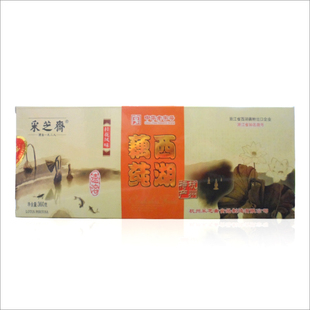  中华老字号采芝斋老牌西湖藕粉 纯藕莼桂花风味杭州特产盒装360克