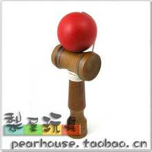 出口中号剑玉 民间运动剑球 传统民俗木制玩具技巧球kendama