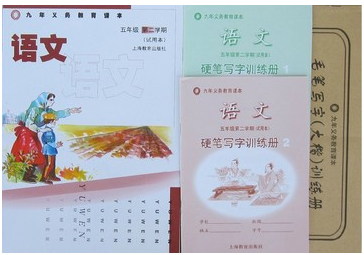 级第二学期语文教材沪版五年级下册语文课本上
