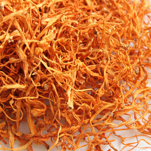  绿野岭牌 虫草花正品 东北特产 北冬虫夏草 金虫草 150克