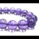 天然水晶-紫水晶10mm圆珠手链