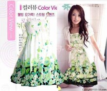 	  
	  2010秋装新品清仓换季碎花裙淑女抹胸裙韩版OL修身吊带<span class=H>雪纺</span><span class=H>连衣裙</span>
