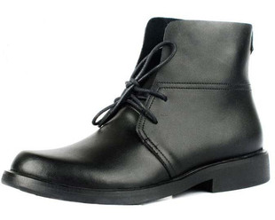  特价新款韩版英伦男式靴子皮鞋潮流短靴皮靴牛仔靴