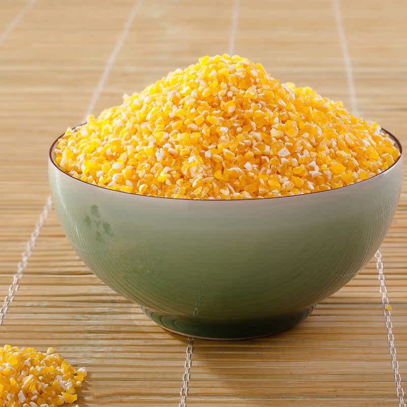 玉米粒胚芽米玉米渣新鲜包谷米速食五谷杂粮玉米糁碴400g两件包邮