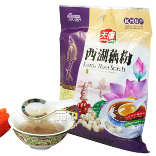  天荷 西湖藕粉 百合莲子味 速溶 浙江 杭州特产 年货 小吃 700克