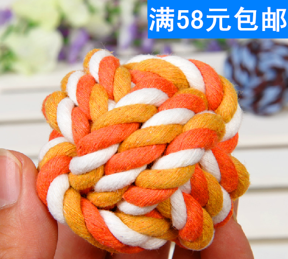 Dogs weave Twist Cabbage Pets Cotton rope ball Dog toys Scaler Toothpaste Molar Rope Pet Suppliesin the Pet/Pet food and supplies , Cat/Dog Toys , Rubber Ball/Ball Toys category - from Buy2taobao.com to provide professional Taobao agent buy service