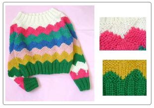 <em>宝宝毛衣</em>/外套/鄂尔多斯手工编织 韩版超萌<em>恩彩</em>