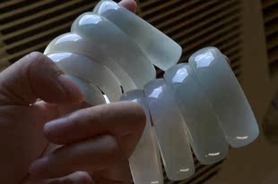  冰种手镯 精选完美细润高档玉镯 无纹无裂完美翡翠手镯子 不议价