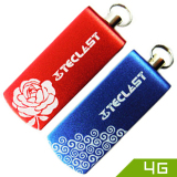 创意台电 u盘 4g u盘 正品乐show优盘 u盘 可爱4g u盘 特价 包邮
