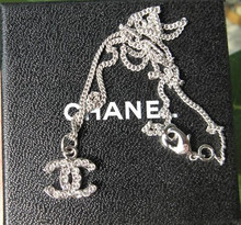 2011 Chanel / Chanel contador en Hong Kong Compras clásico plata collar de diamantes
