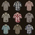 冲冠特价 AF副牌HOLLISTER格子衬衫AF男衬衣AF长袖衬衫 A04