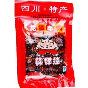  棒棒娃龙须牛肉丝香辣味300克四川特产休闲食品