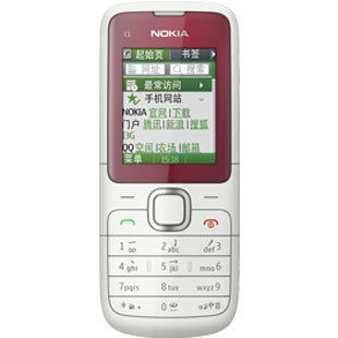 Nokia/诺基亚 C1-03直板拍照手机 蓝牙音乐 大陆行货