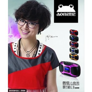 Aoni/奥尼 L3 旅行机 多媒体智能带屏小音响 迷你音箱 特价69元