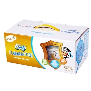  12月底新品 伊利 QQ星儿童成长牛奶-健骨型15*190ml/盒 北京满百