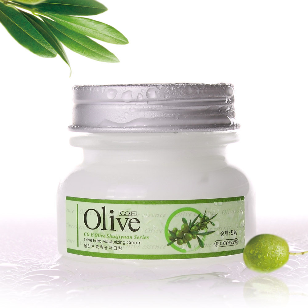 屈臣氏爆款！能揉出水的面霜 韩伊Olive橄榄(超级补水)50g