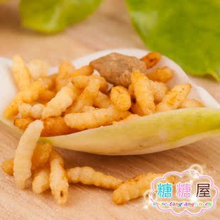  糖糖屋食品/湖南食品特产 浏乡泰国炒米 香辣味零食小吃 250g