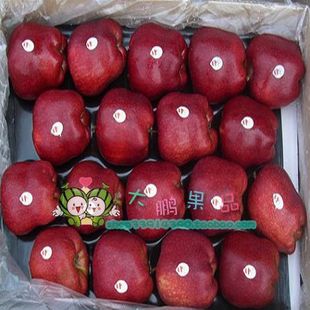  {大鹏果品}新上市甘肃天水花牛苹果24个8KG装国产红蛇果新鲜水果