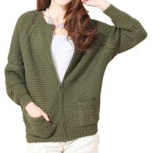 甜蜜575篇毛衣<span class=H>开衫</span>外套宽松<span class=H>大码</span>不胖mm女士女式女装2012新款春装