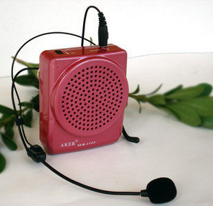 爱课 MR2100 扩音器 教学腰挂 小蜜蜂 教师专用 便携式 aker正品