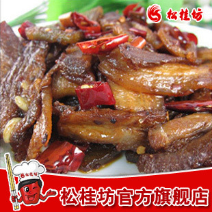  松桂坊私房菜 薯片回锅肉  精选土猪肉 好吃的湖南特产小吃