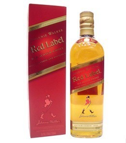  洋酒 尊尼获加红牌苏格兰威士忌（红方）JOHNNIE WALKER元正品