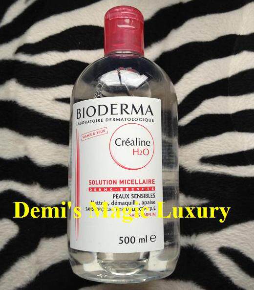 5冠特！法国Bioderma贝德玛4合1高效舒妍洁肤液/卸妆水500ml 贝粉