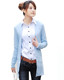 2010秋季新品 热卖万件 气质非凡甜美女人薄款外套针织开衫6151