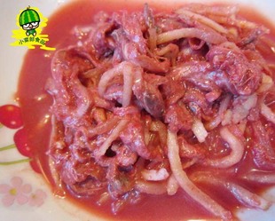  温州特产海鲜腌制私房菜俗称白大生白带生下饭佳肴鱼生110g饭扫光